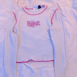 Bratz top pink and white